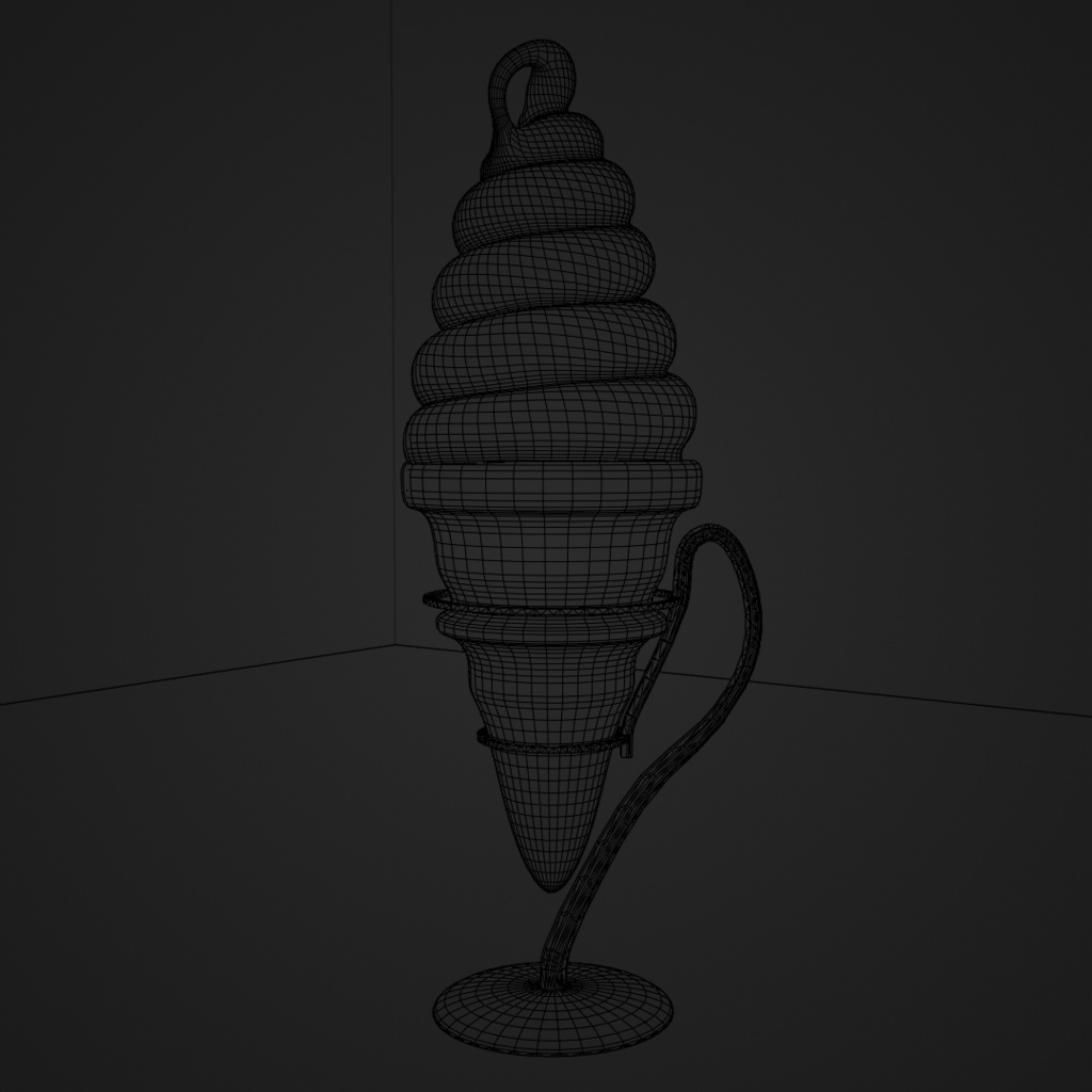 アイスクリーム看板