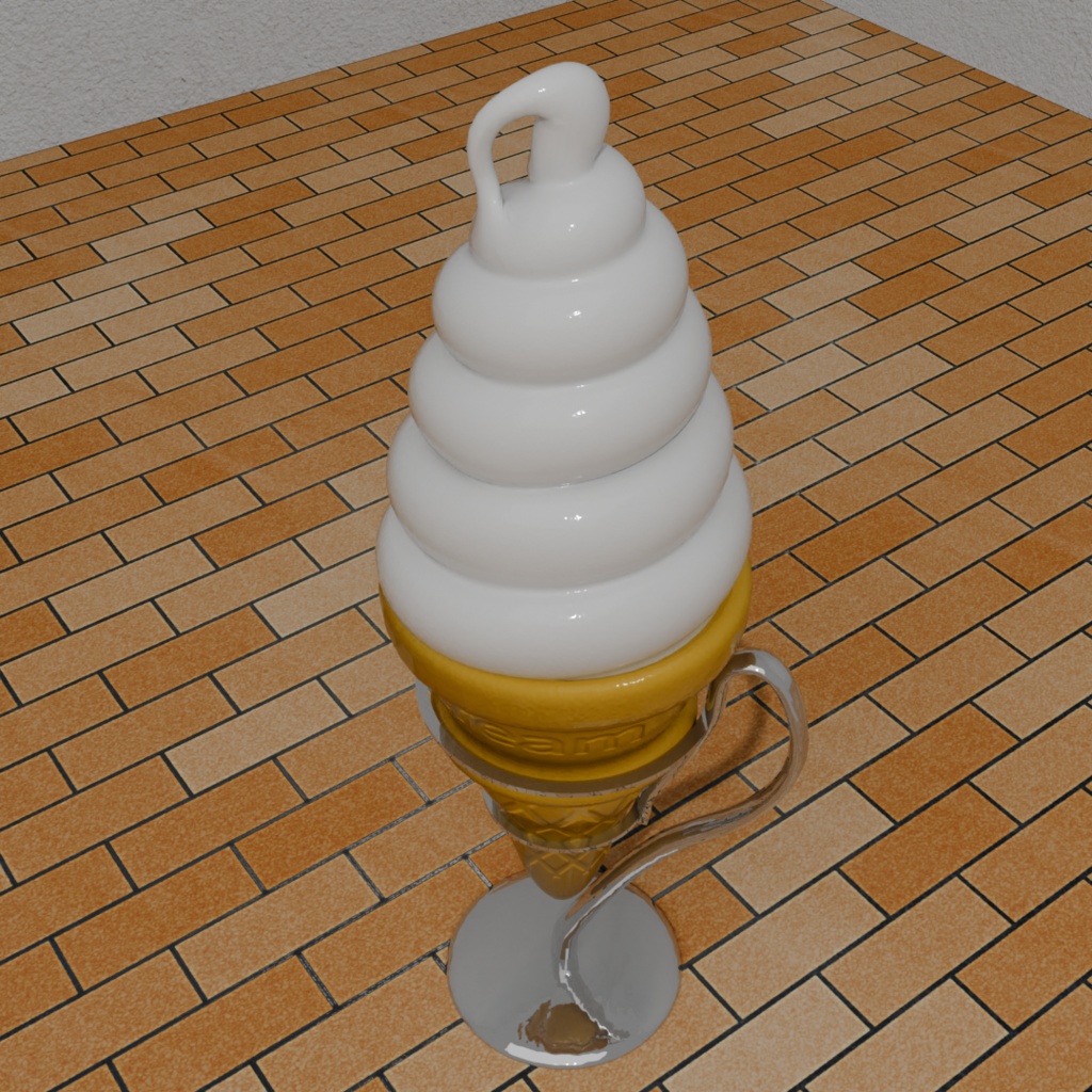 アイスクリーム看板