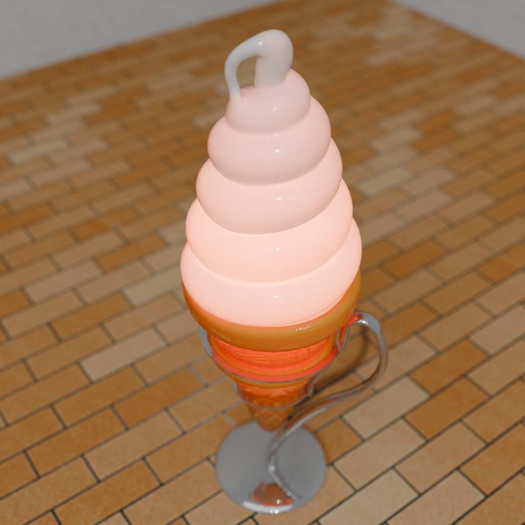 アイスクリーム看板