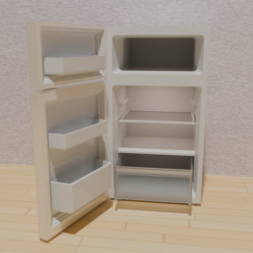 冷蔵庫と電子レンジ