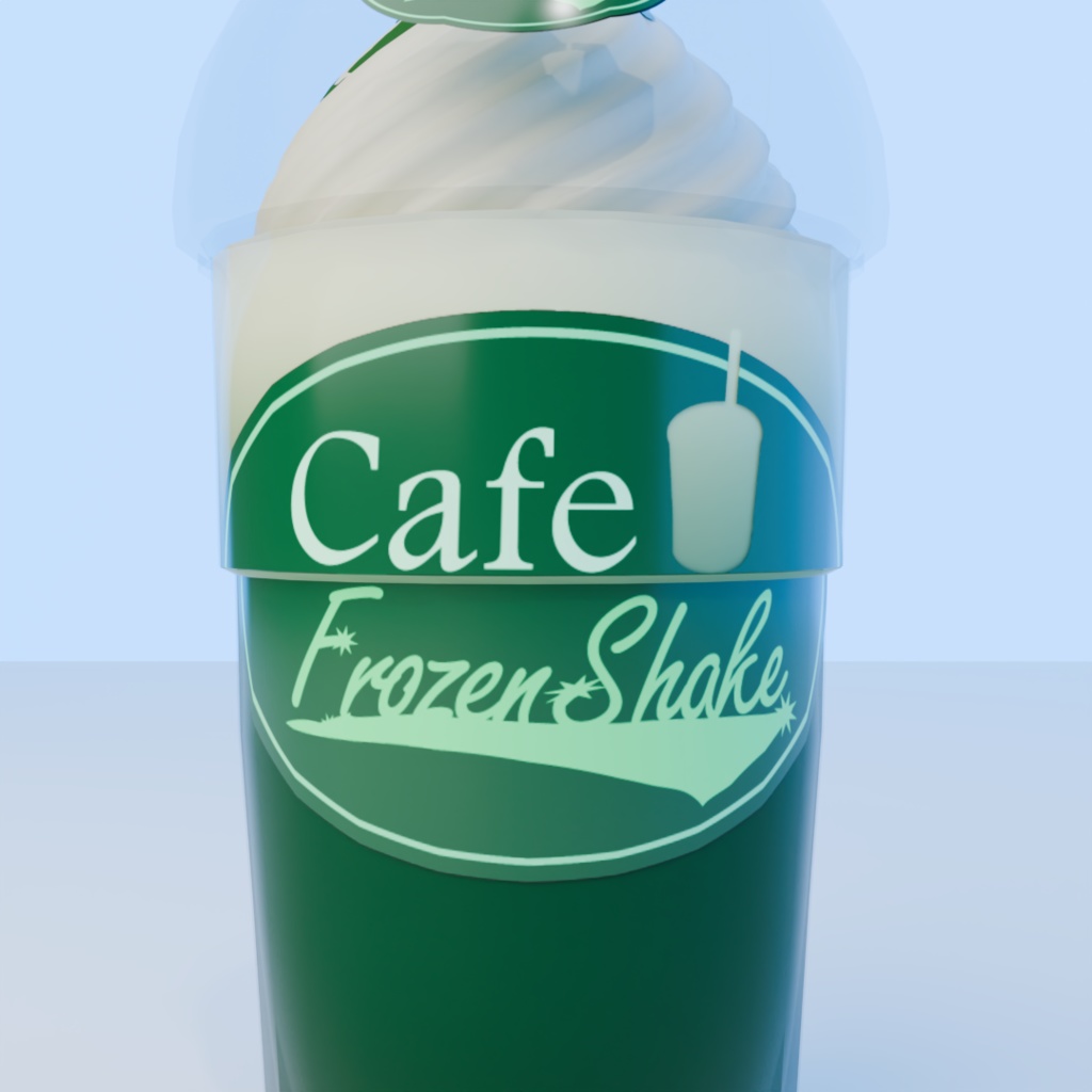 抹茶フローズンシェイク