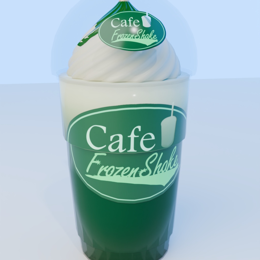 抹茶フローズンシェイク