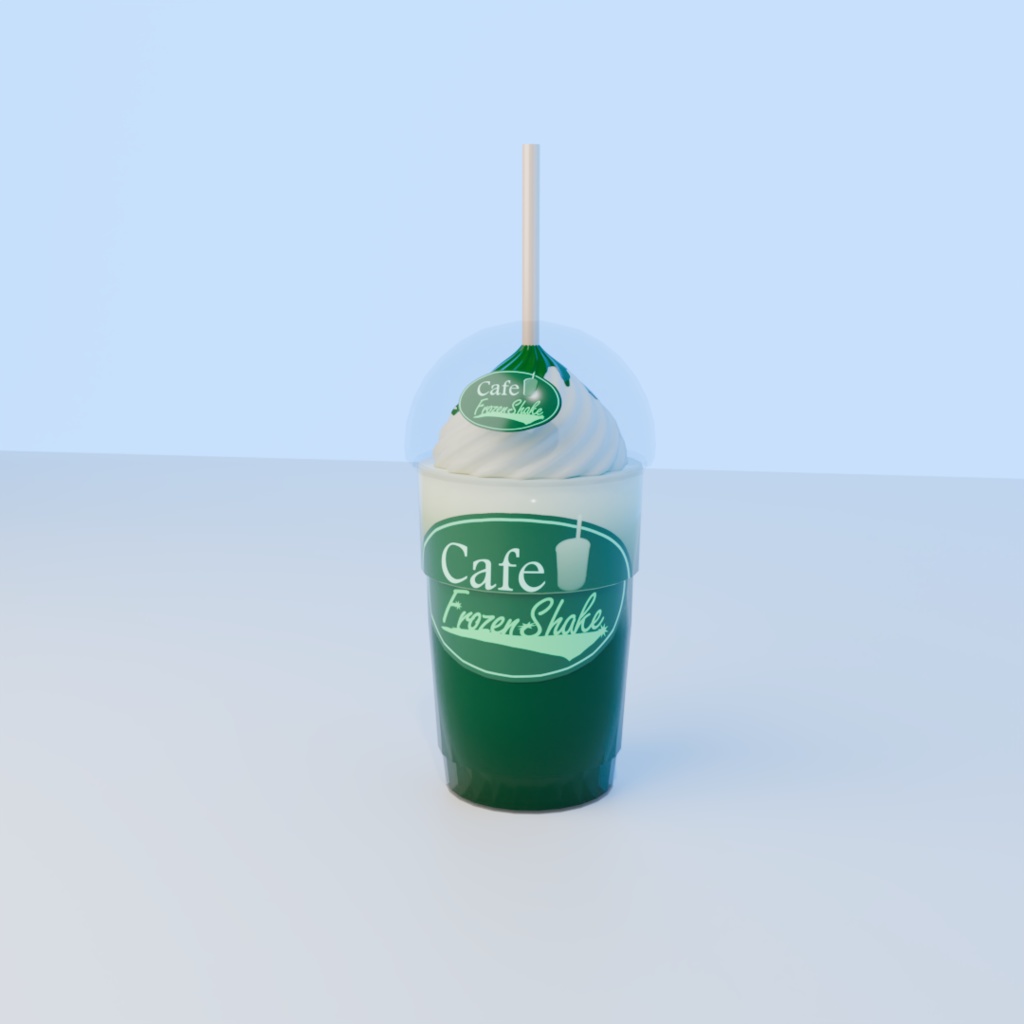 抹茶フローズンシェイク