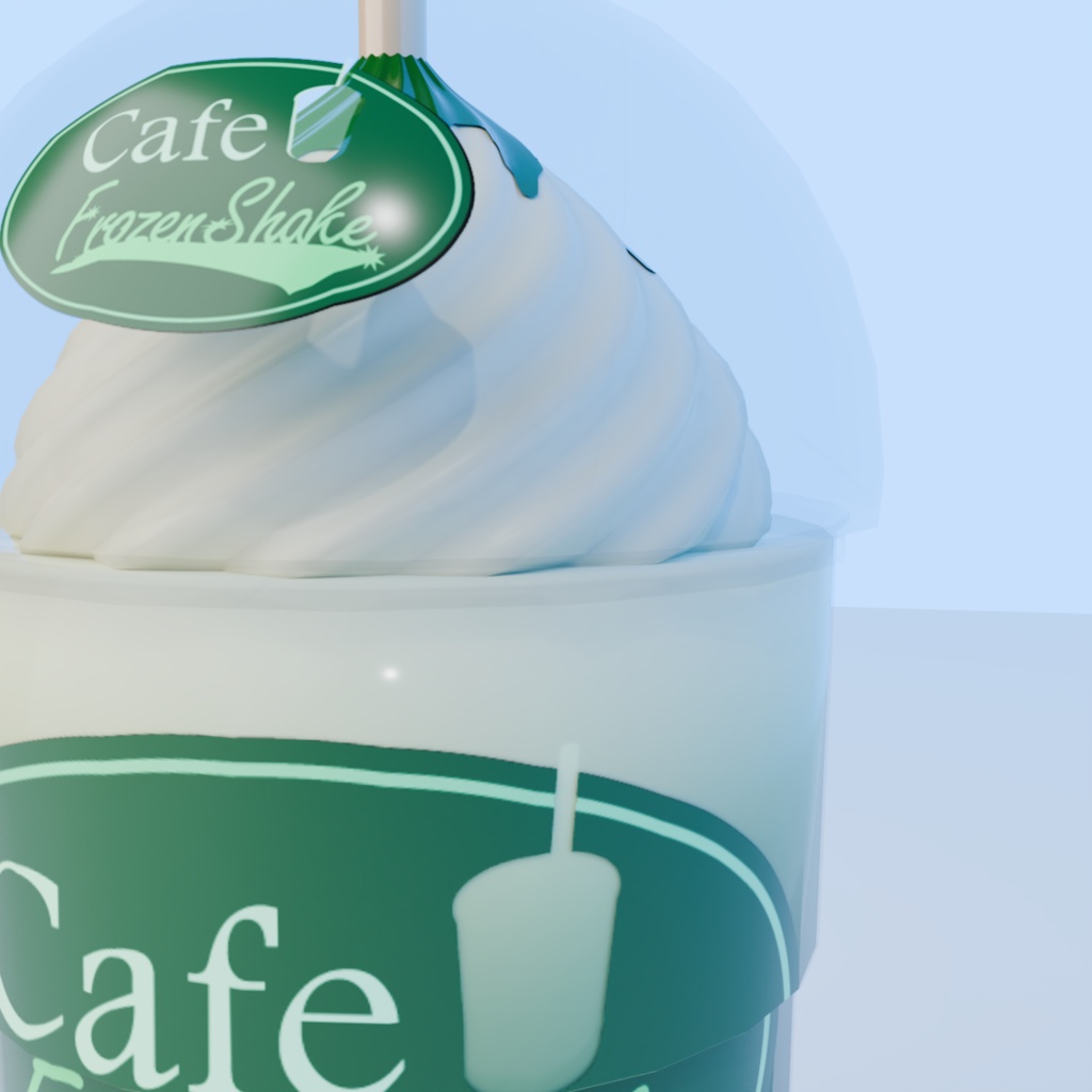 抹茶フローズンシェイク