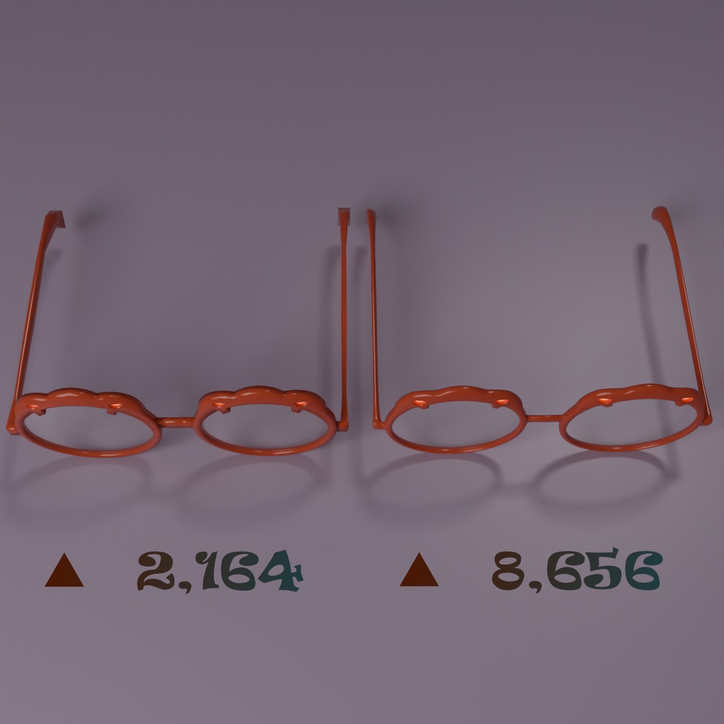 ハロウィン メガネ