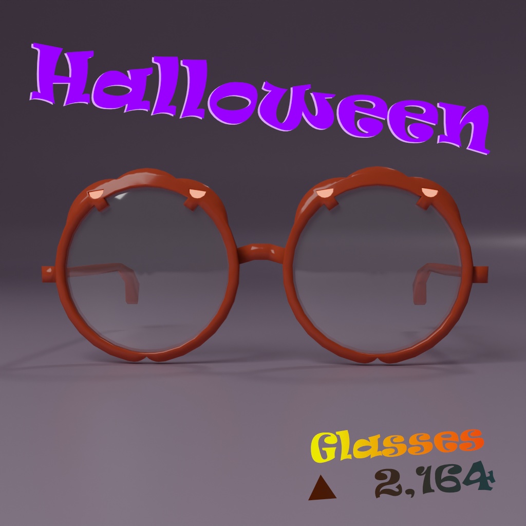 ハロウィン メガネ