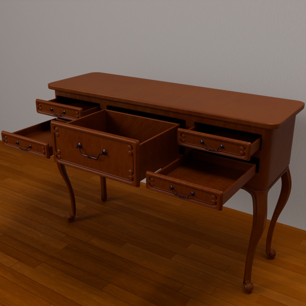 アンティーク調 サイドボード