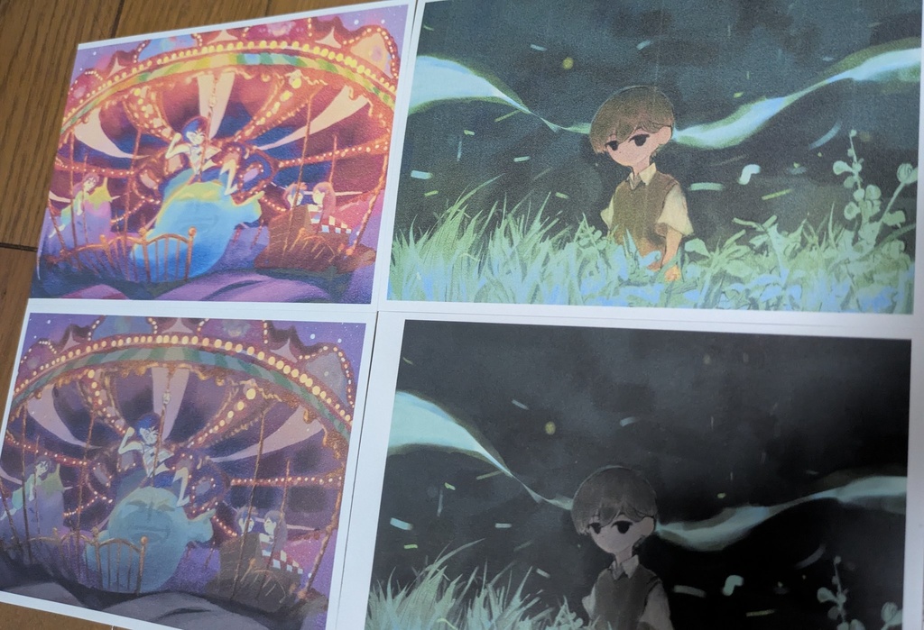 ポストカードセット「初夏」「My Time」