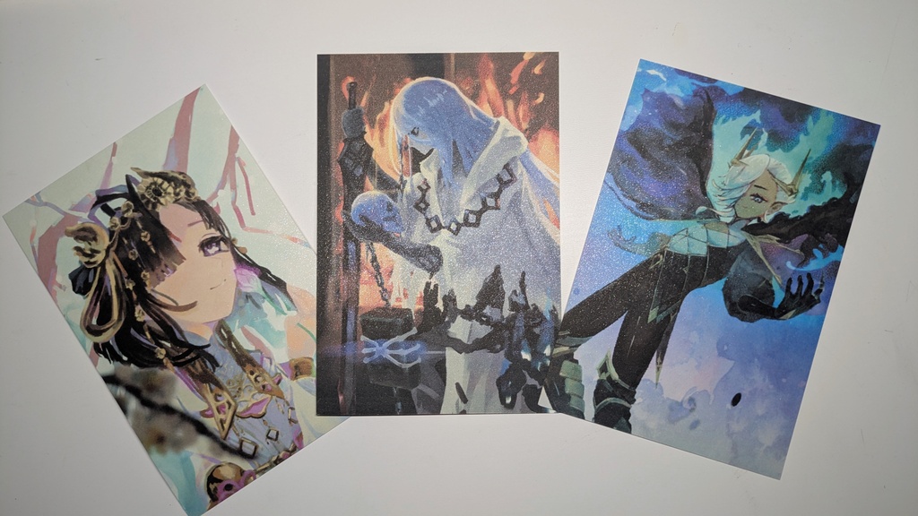 FGO過去絵ポストカード単品・セット~キラキラのポスカ~【ポストカード】