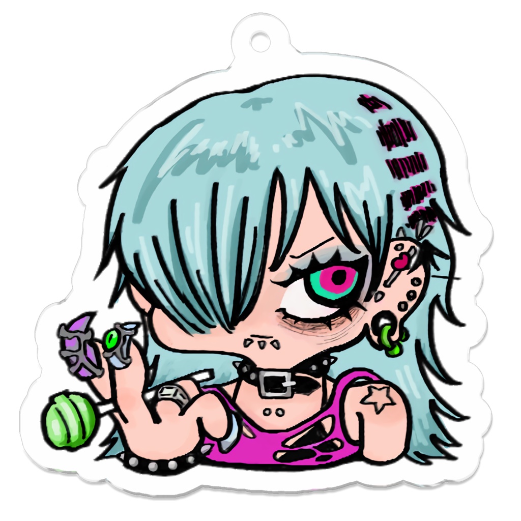 🖤Emo GRL アクキー🩷