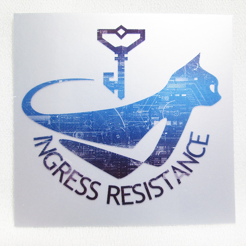 INGRESS レジスタンス専用シール INGRESS×CAT Ver.1