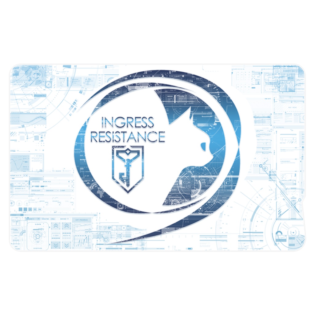 INGRESS レジスタンス専用 ICカードステッカー「CAT-RES-ST10」