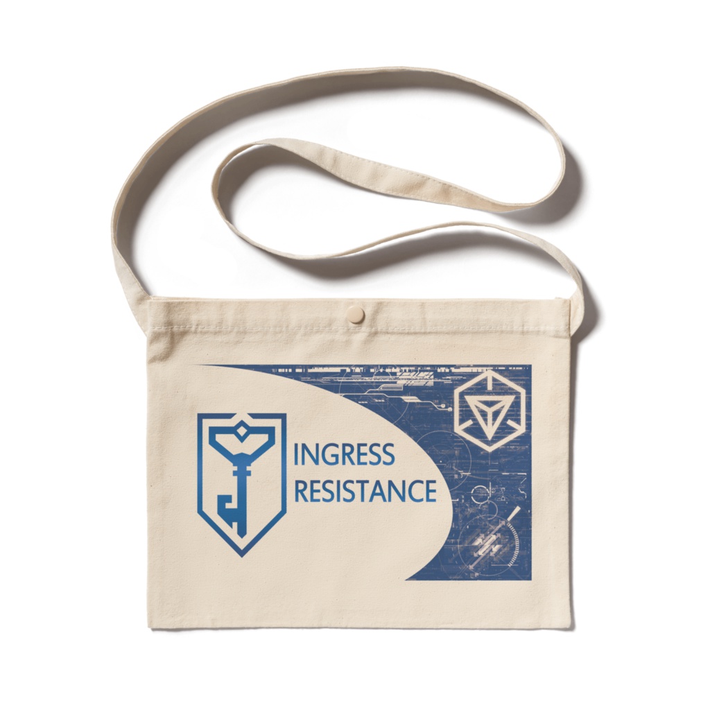 INGRESS レジスタンス専用 サコッシュ