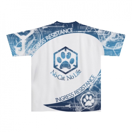 INGRESS レジスタンス 全面前後プリントTシャツ 「 RES CAT MK2 」完全受注生産 納期2週間