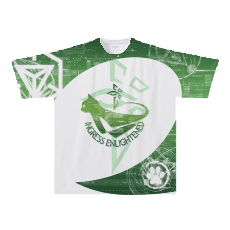 INGRESS エンライテンド 全面前後プリントTシャツ 「 ENL CAT MK2 」完全受注生産 納期2週間