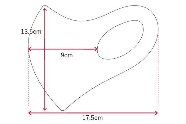 【再販】INGRESS マスク Resistance用 普段使いおとなしめ 顔にフィットする立体型 日本製 受注生産 12月15日発送予定