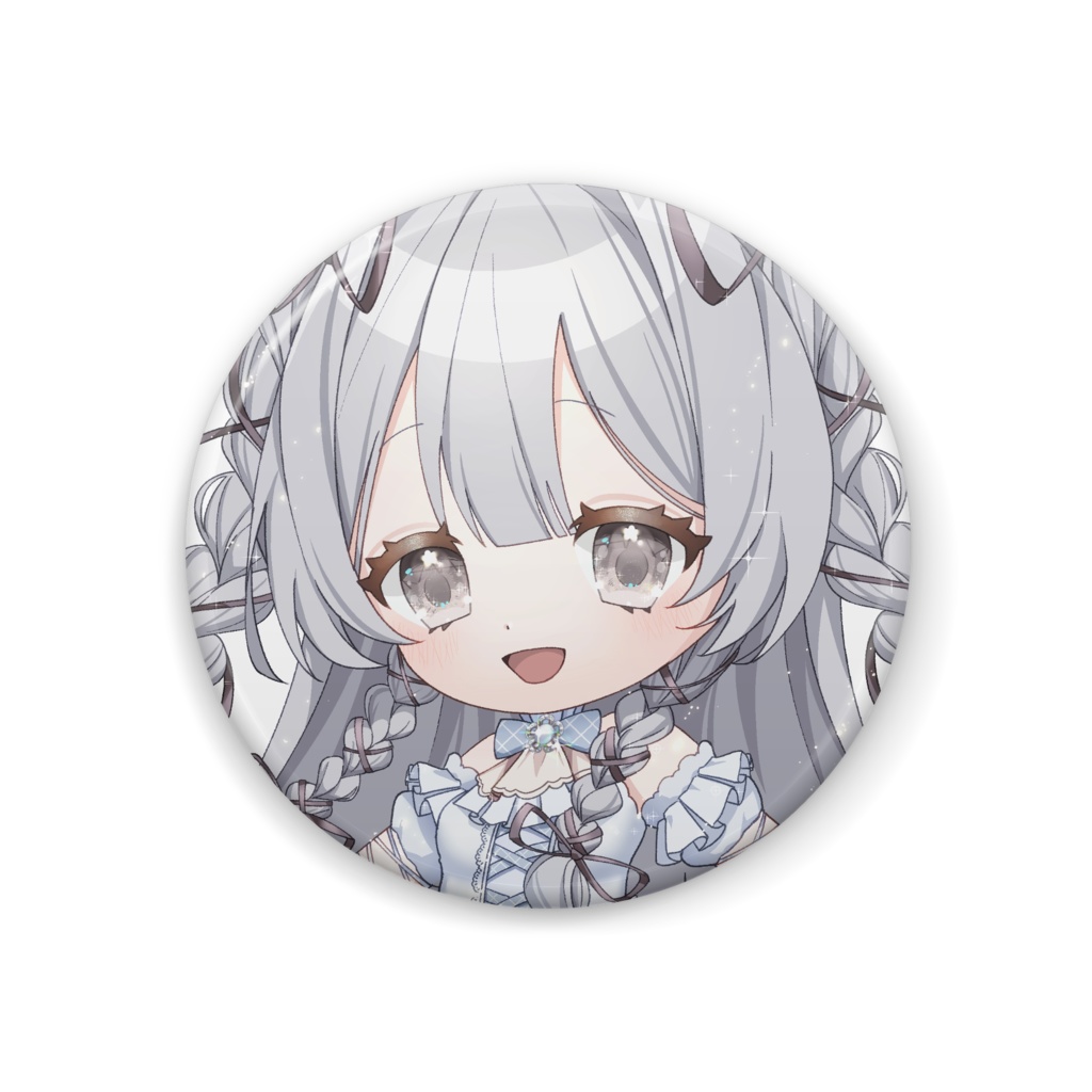 白珠ぺるら 缶バッジ(でふぉるめ)