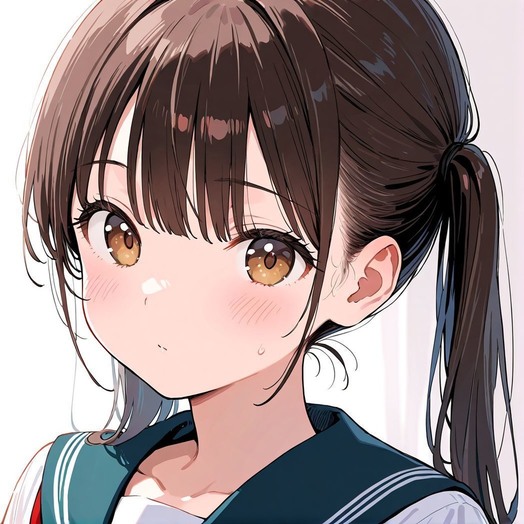 セーラー服少女