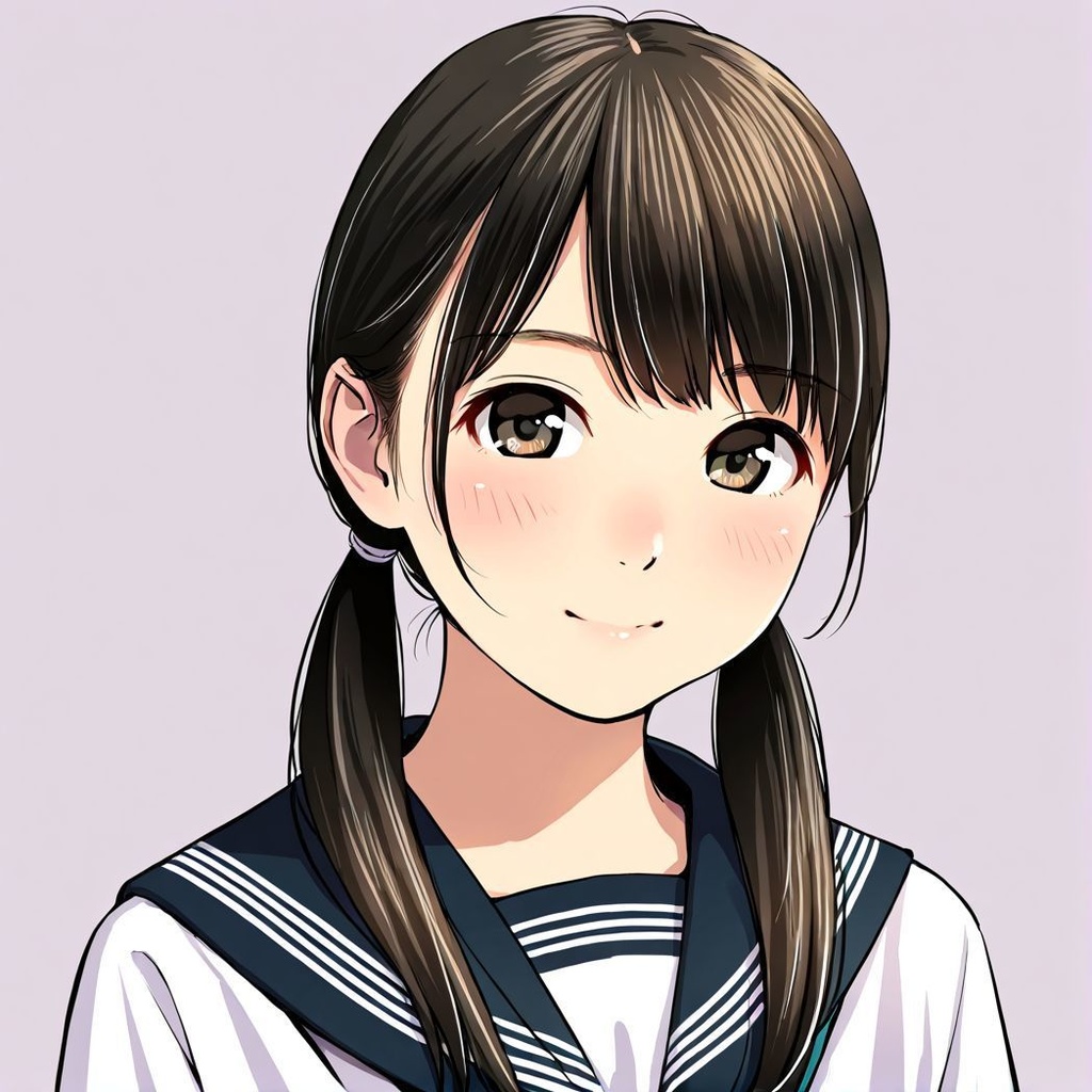 セーラー服少女