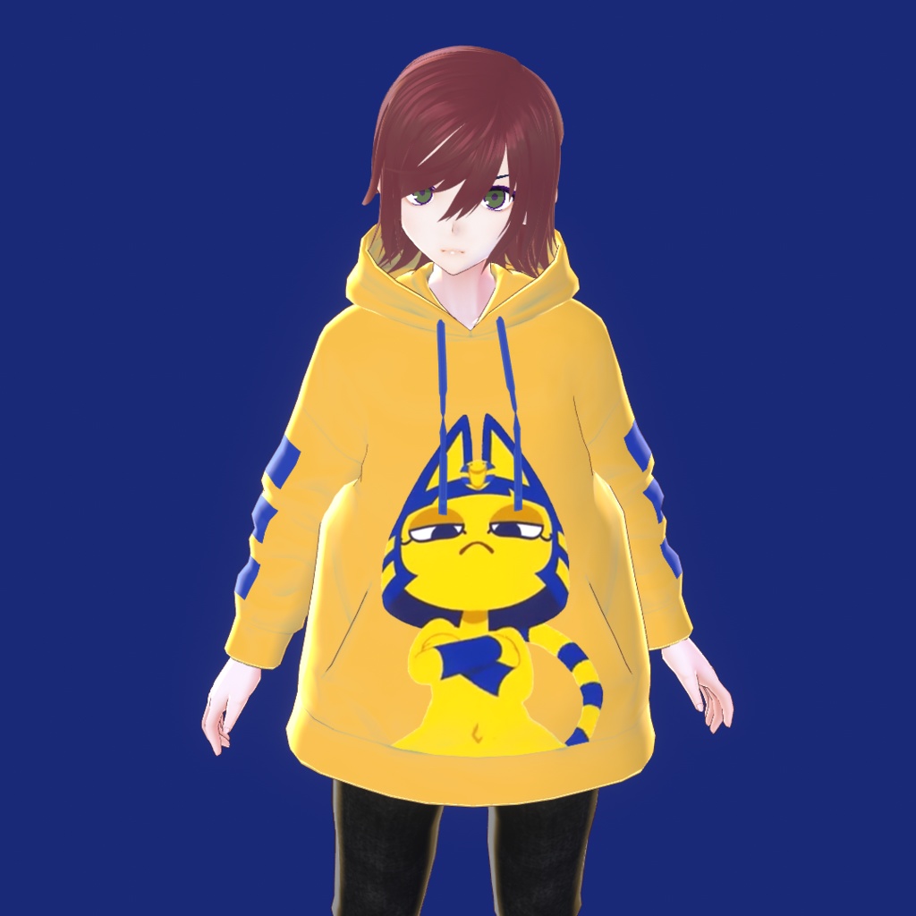 VRoid Ankha Zone Hoodie - Geoffery10 - BOOTH