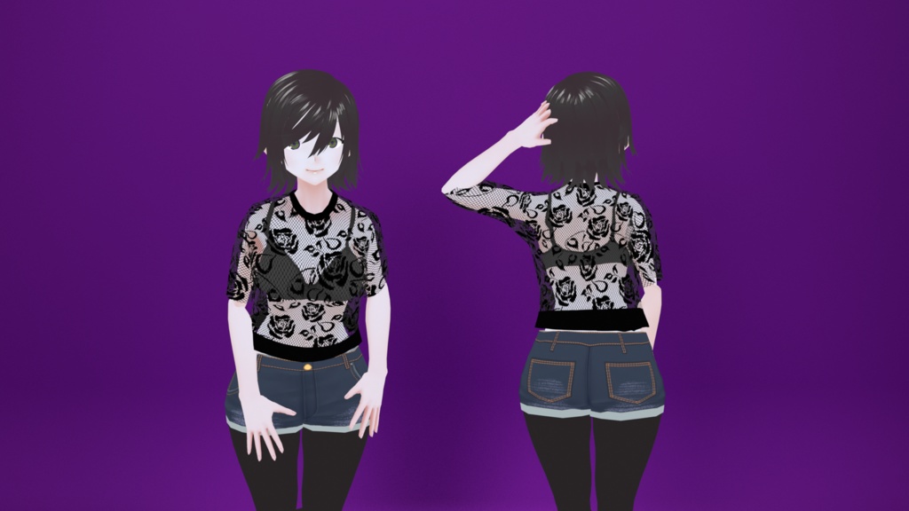 VRoid Lace Top
