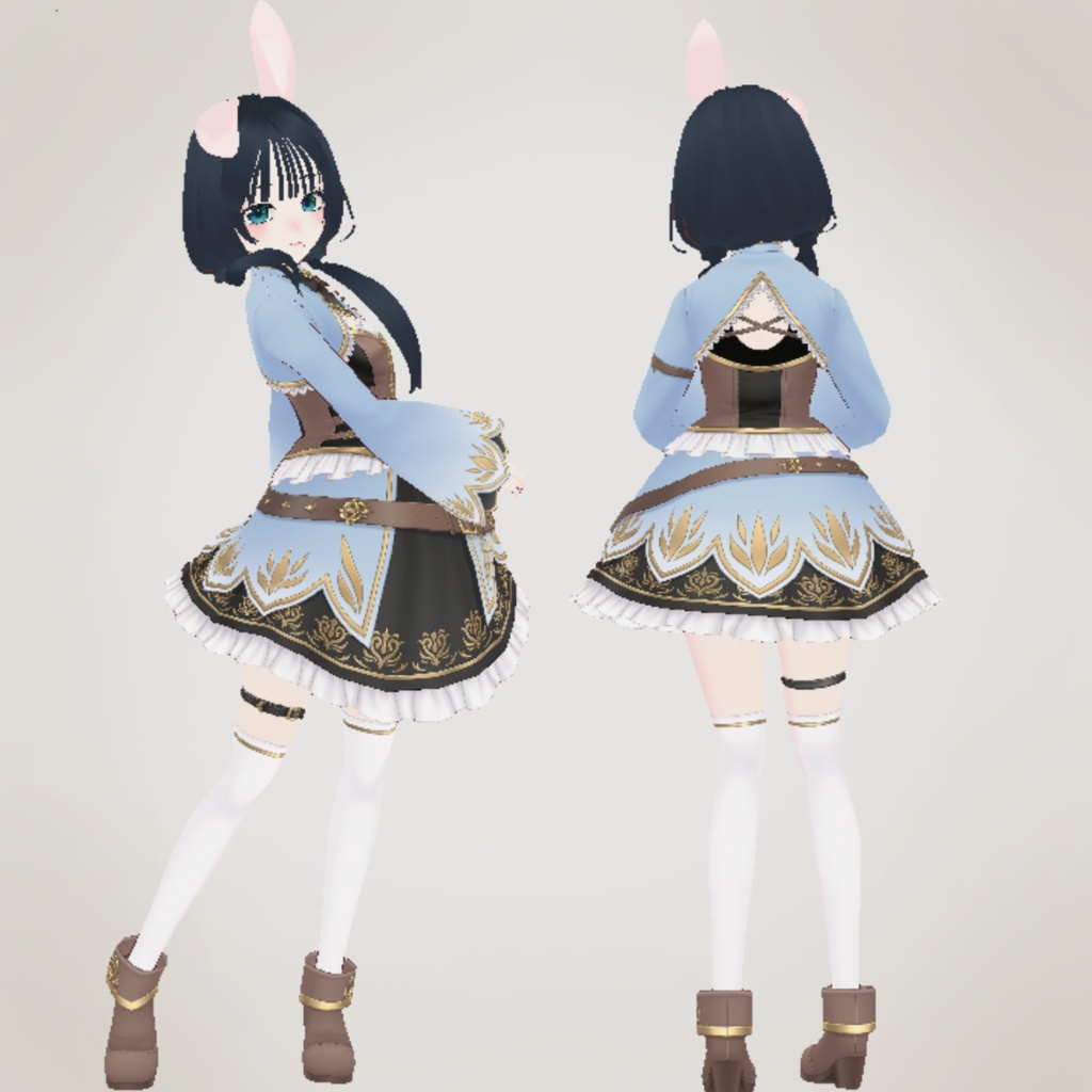 藍葉ちゃん〖VRoidアバター〗