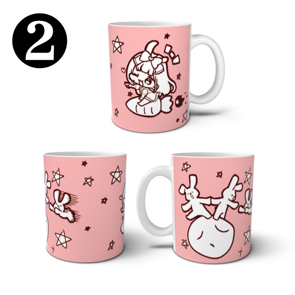 杏西ひじりオリジナルマグカップ(3種類)