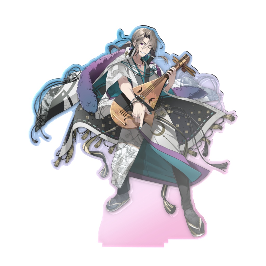 【夜職葉月】オーロラアクリルスタンド【新和服】