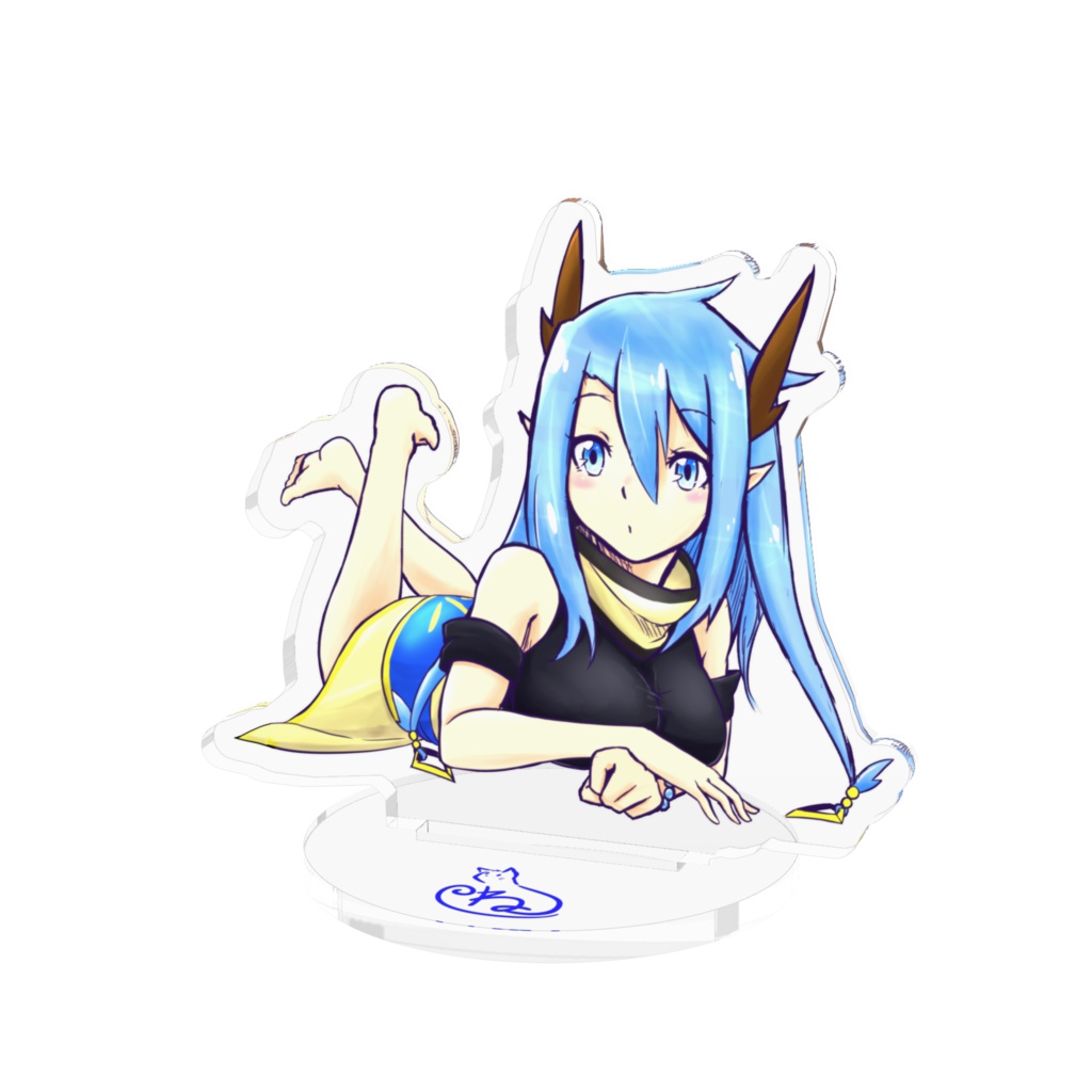 寝そべりセイナアクリルフィギュア