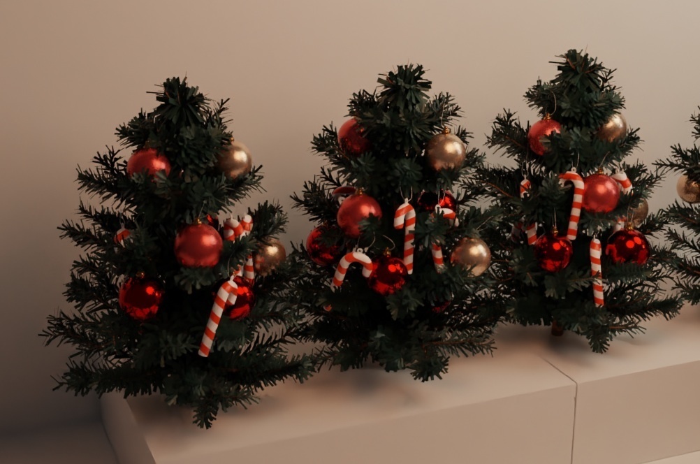 【テスト販売】卓上クリスマスツリー