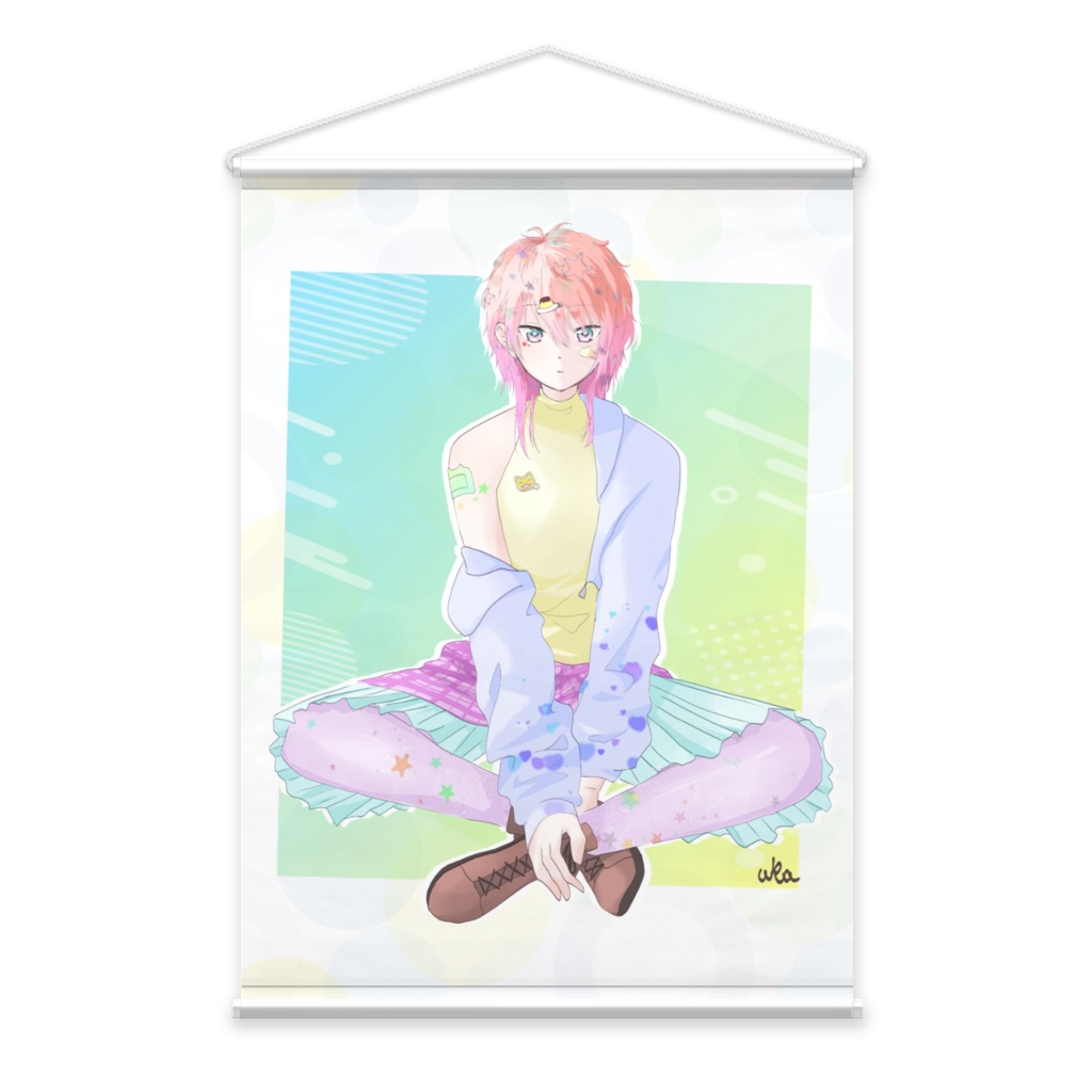 ぷりんさんタペストリー