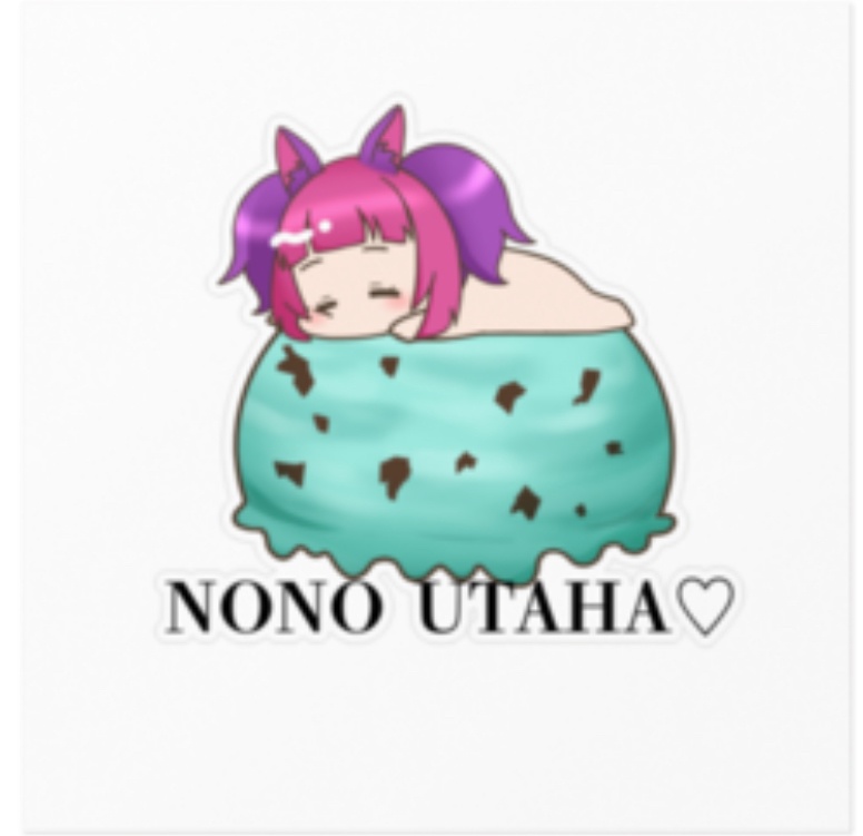 ステッカーチョコミント