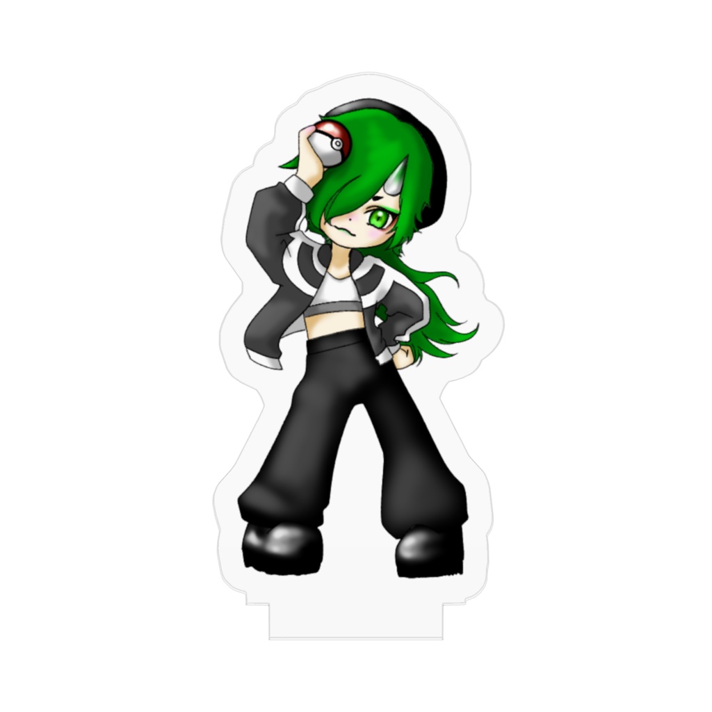 鬼榴のポケアクリルフィギュア~鬼大根添え~