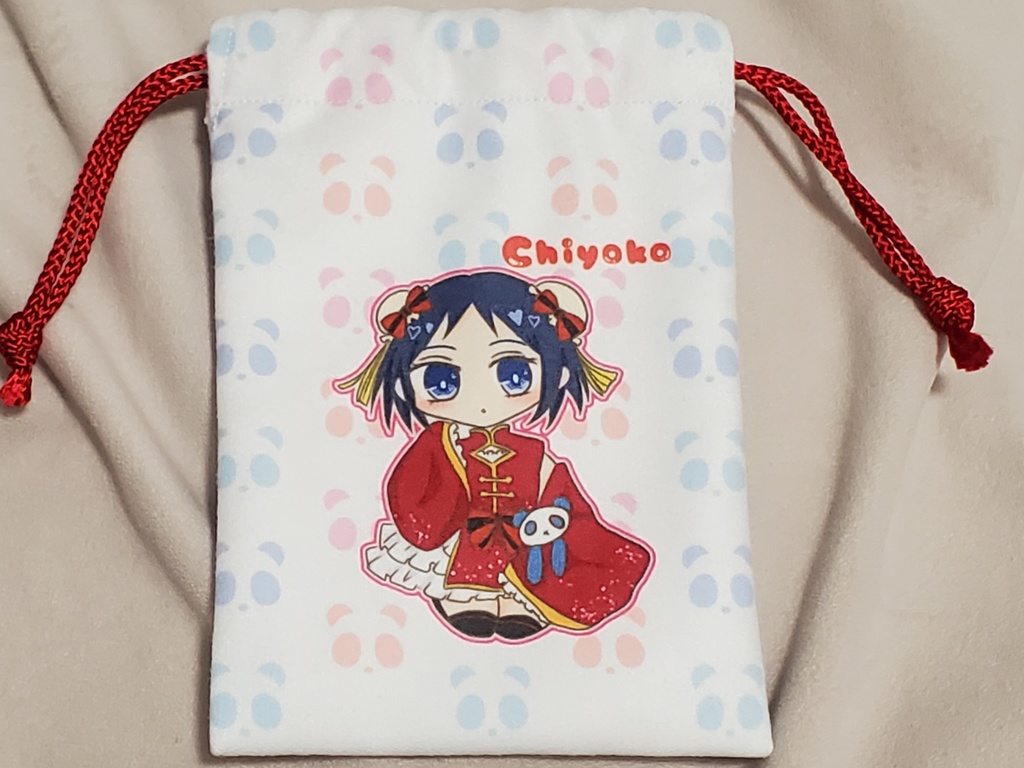 東チョコチャイナミニ巾着