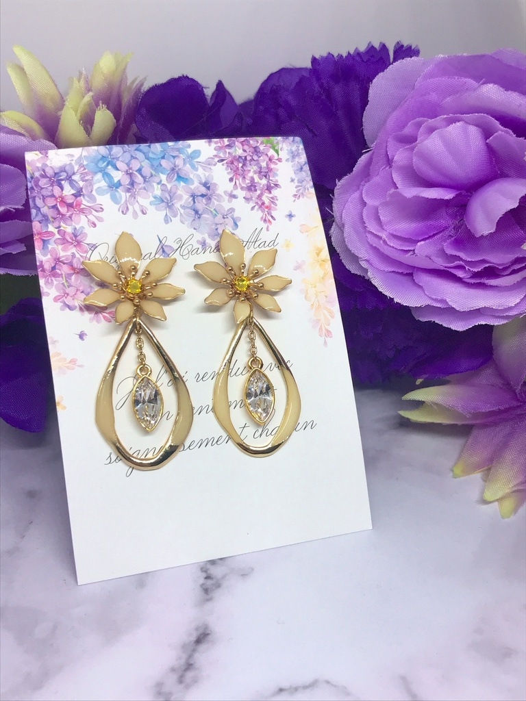 刀剣乱舞 源氏イメージ フラワーピアス