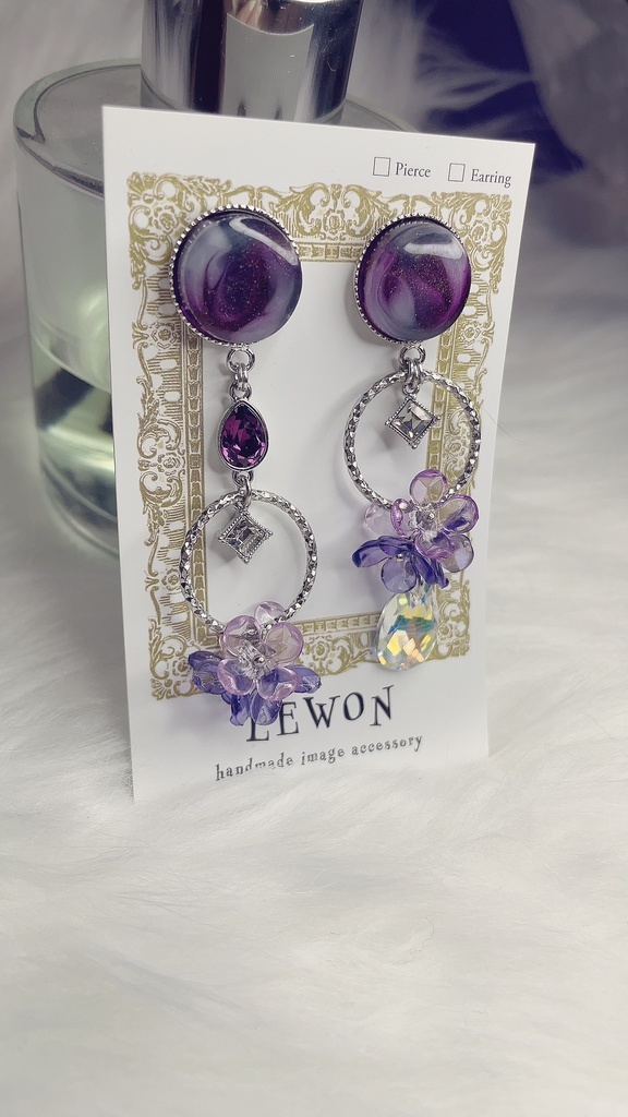 🌈🕒 オリエンス 2周年 イメージ ピアス