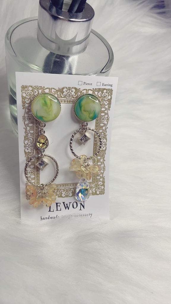 🌈🕒 オリエンス 2周年 イメージ ピアス