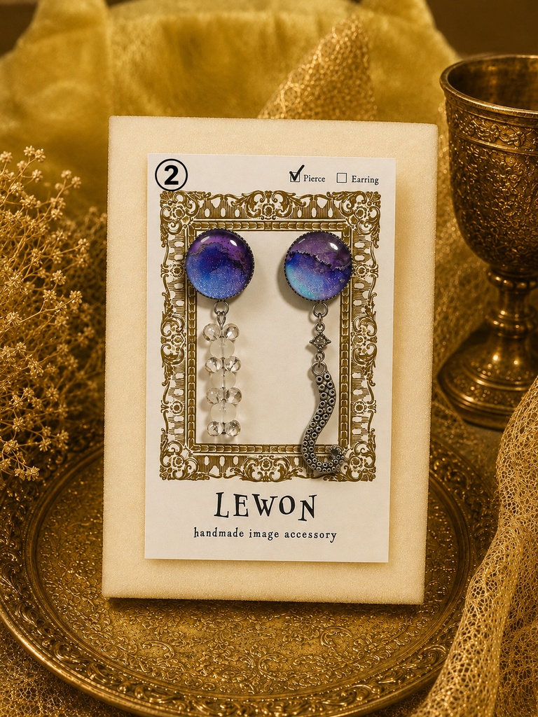 🌈🕒 星導ショウ イメージ earring&pierce