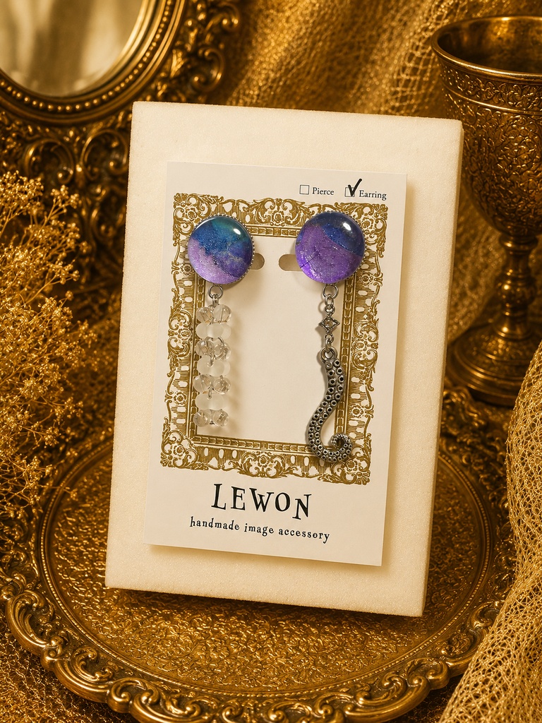 🌈🕒 星導ショウ イメージ earring&pierce