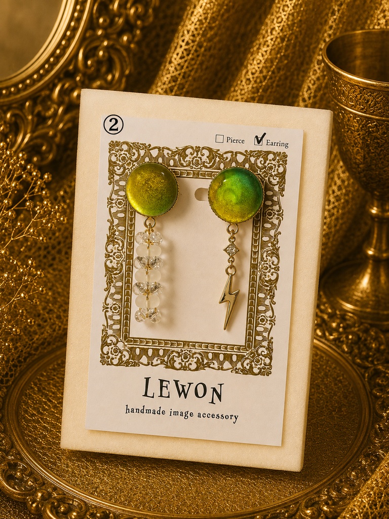 🌈🕒 宇佐美リト イメージ earring&pierce