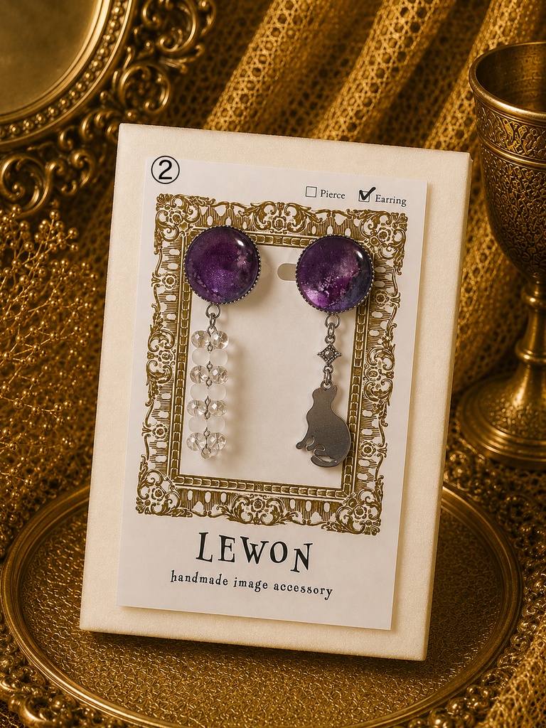 🌈🕒 佐伯イッテツ イメージ earring&pierce