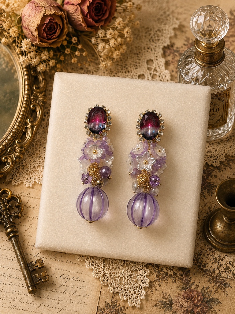 🌈🕒 オリエンスイメージアクセサリー earring&pierce
