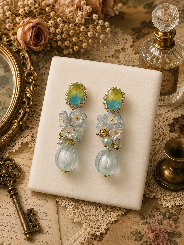 🌈🕒 オリエンスイメージアクセサリー earring&pierce