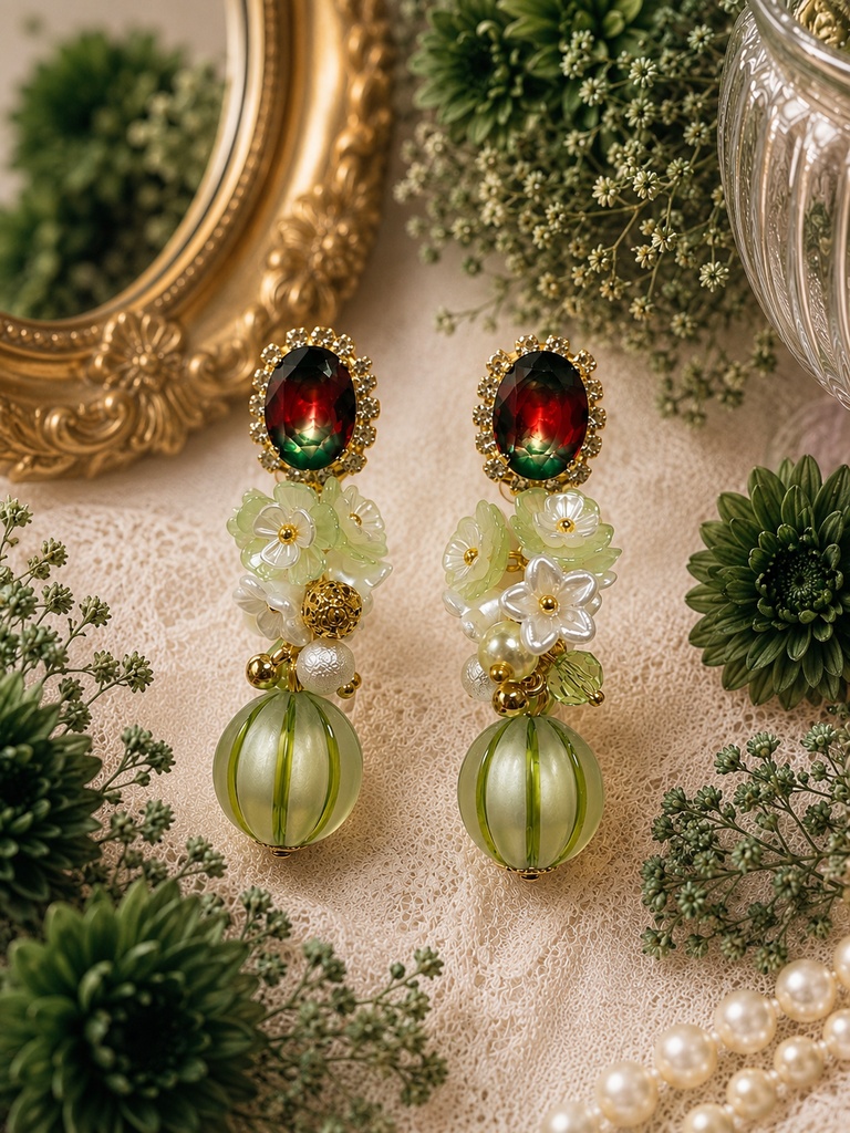 🌈🕒 3SKM イメージアクセサリー earring&pierce