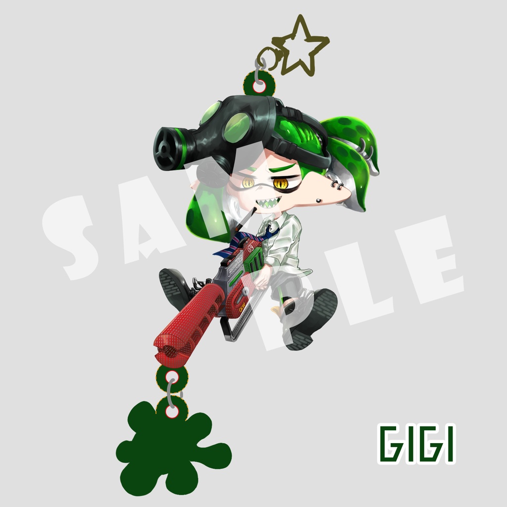 ギギビビちゃんアクリルキーホルダー