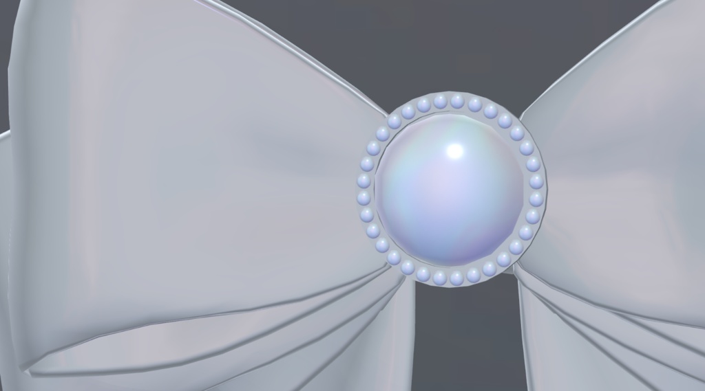 揺れるリボン