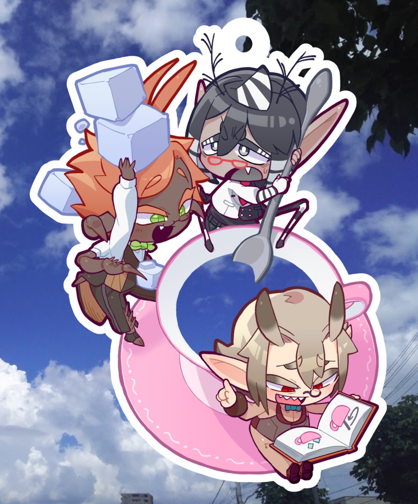 害虫紳士のお給仕(コーティング無し)