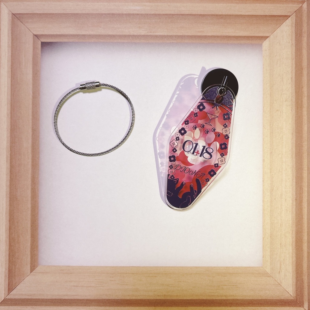 原神ロリモーテル風キーホルダー