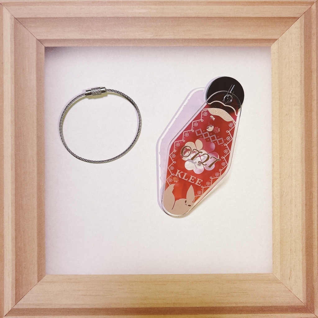 原神ロリモーテル風キーホルダー