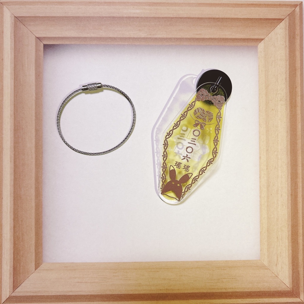 原神ロリモーテル風キーホルダー